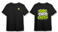 Now Then Guys t-shirt front and back